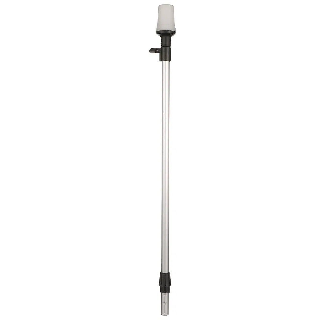 5610-48-7 – ATTWOOD MARI Navigation Light, Telescoping Light Conical Incandescent Clear Lens Polycarbonate Lens Black...